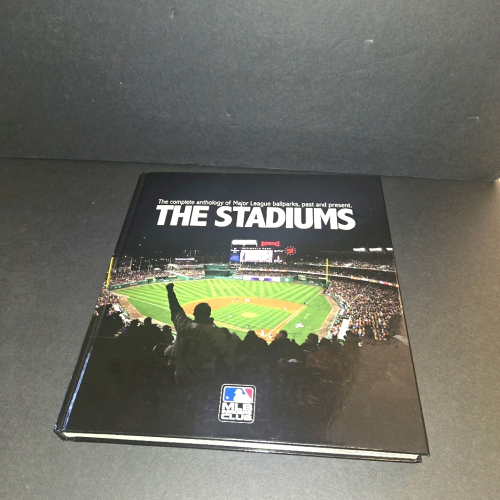 RARE MLB BASEBALL THE STADIUMS INSIDERS CLUB BOOK HC